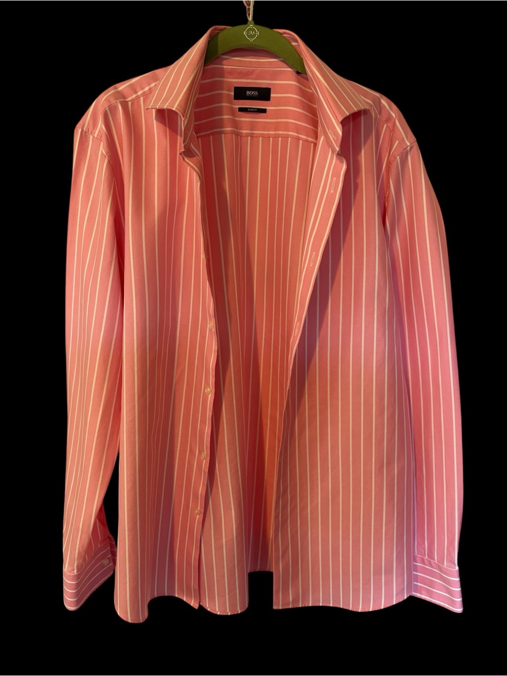 HUGO BOSS Men Perry Slim Fit
Formal Casual Shirt Size 16.5